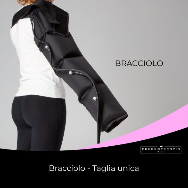 Bracciale Dinamicamed compatibile con i macchinari per Pressoterapia Dinamicamed modelli Manuale 4 camere d’aria e Digitale 4 camere d’aria