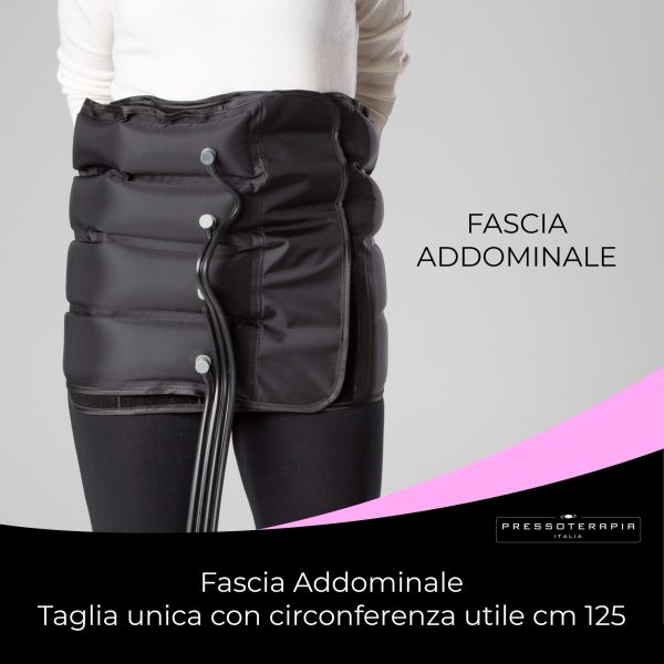 Fascia Addome Dinamicamed compatibile con i macchinari per Pressoterapia Dinamicamed